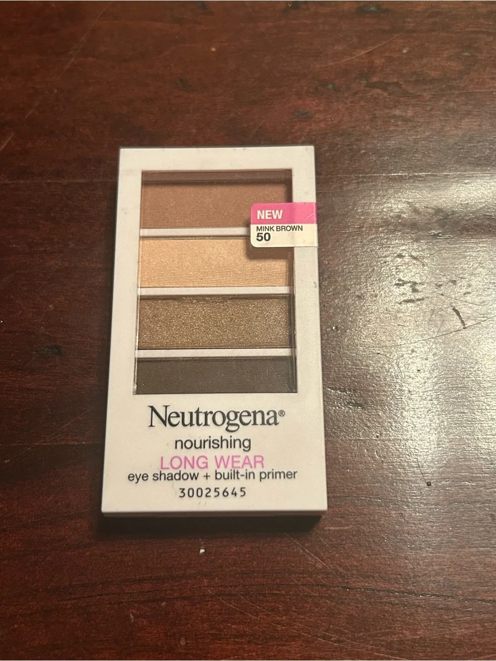 NEUTROGENA Nourishing Long Wear Eye Shadow + Primer #50 MINK BROWN